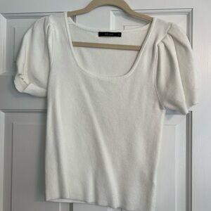 White sweater material